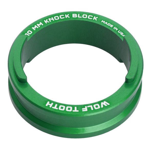 10mm / Green Precision Headset Spacers for Trek Knock Block