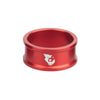 15mm / Red Precision Headset Spacers