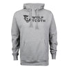 Gray / Small Wolf Tooth Strata Logo Hoodie