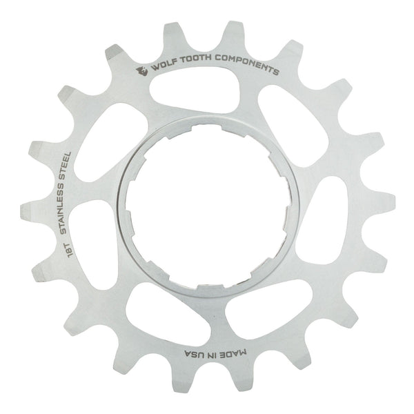 パーツ CHRISKING SingleSpeed Cog 18T Chris King Stainless Steel Cog: Single speed 18t MINT - Bike
