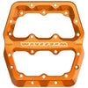 Large Right Pedal Body - Orange Waveform Pedals Replacement Parts