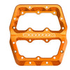 Small Right Pedal Body - Orange Waveform Pedals Replacement Parts