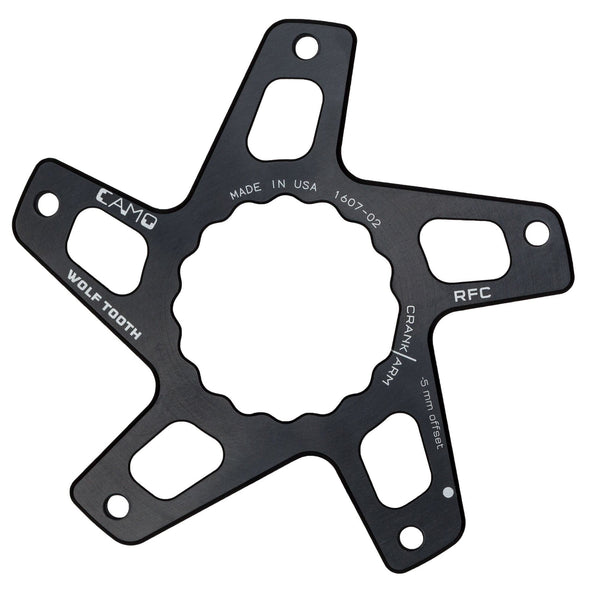 M5 Boost (52mm chainline / 3mm offset) / Black CAMO Direct Mount Spider For Race Face Cinch
