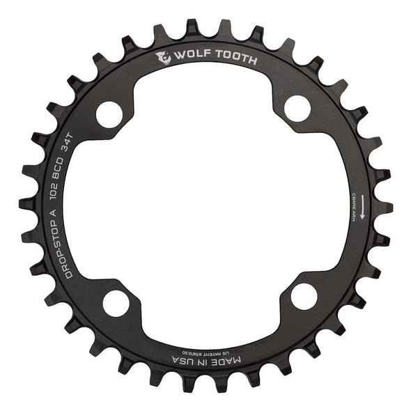 Drop-Stop A / 34T 102 BCD Chainrings for XTR M960