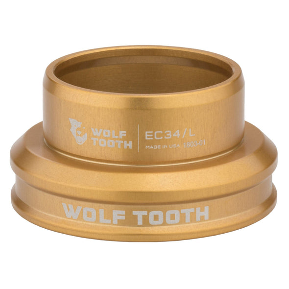 Lower / EC34/30 / Gold Wolf Tooth Performance EC Headsets - External Cup