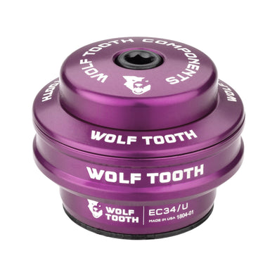 Upper / EC34/28.6 16mm Stack / Purple Wolf Tooth Performance EC Headsets - External Cup