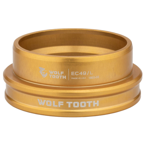 Lower / EC49/40 / Gold Wolf Tooth Performance EC Headsets - External Cup