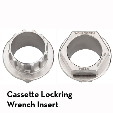 Wolf Tooth Cassette Lockring Wrench Insert, cassette tool