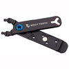 Wolf Tooth Pack Pliers, Master Link Combo Pliers, Black with Blue Bolt