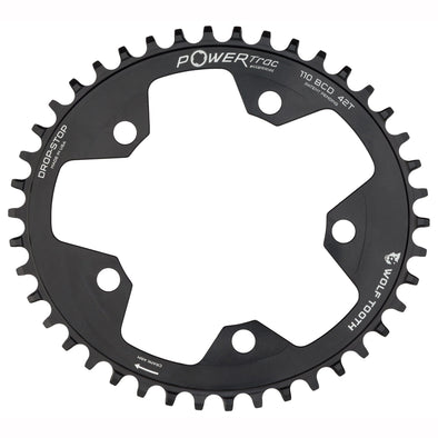 Drop-Stop B / 38T Oval 110 BCD Gravel / CX / Road Chainrings