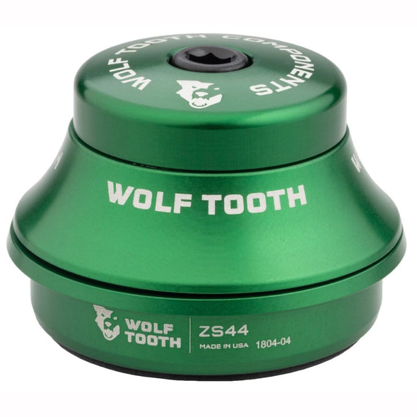Upper / ZS44/28.6 15mm Stack / Green Wolf Tooth Premium ZS Headsets - Zero Stack