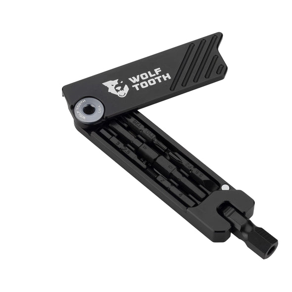 Wolf Tooth 6-Bit Multi-Tool gunmetal gray bolt