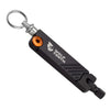 Wolf Tooth 6-Bit Multi-Tool orange bolt with keychain closed