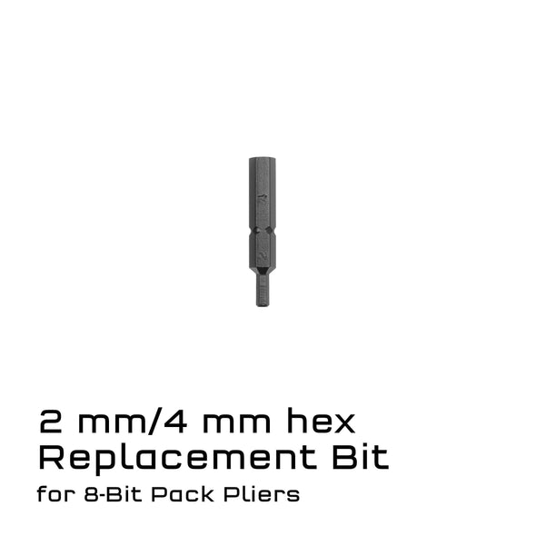 8-Bit Pack Pliers / 2 mm/4 mm Hex Bit 8-Bit System Replacement Parts