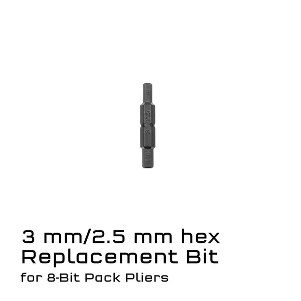 8-Bit Pack Pliers / 3 mm/2.5 mm Hex BIt 8-Bit System Replacement Parts