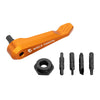 Wolf Tooth Axle Handle Multi-Tool Orange