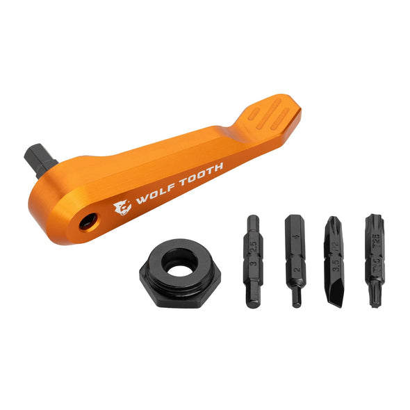 Orange Axle Handle Multi-Tool