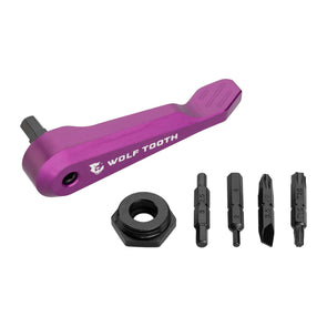 Wolf Tooth Axle Handle Multi-Tool Purple