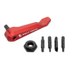 Red Axle Handle Multi-Tool