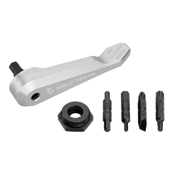 Wolf Tooth Axle Handle Multi-Tool Silver