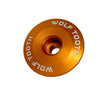 Alloy Cap / Orange Bar End Plug Replacement Parts