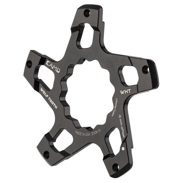 Black / Boost (52mm chainline) CAMO Direct Mount Spider For White Industries