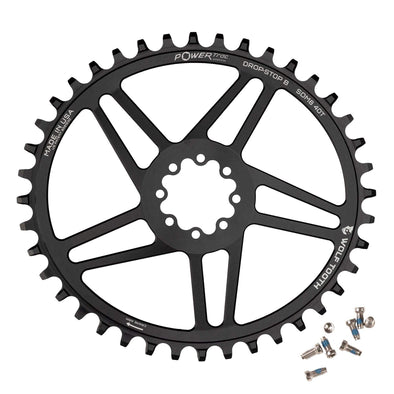 Wolf Tooth oval Chainring for SRAM Direct Mount 8 Bolt