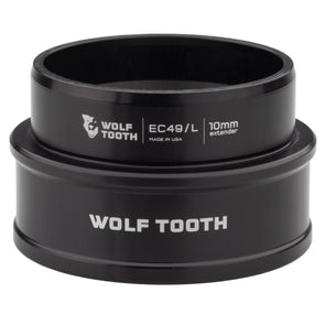 Wolf Tooth Lower Headset Cup Extender - EC - External Cup, Black