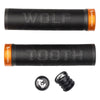 Wolf Tooth Lock-on Grips orange bolt-on collar with plugs