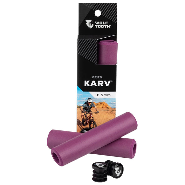 Silicone / Purple Karv Grips