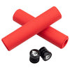Wolf Tooth Karv grips 100% silicone Red and bar end plugs