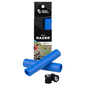 Silicone / Blue Razer Grips