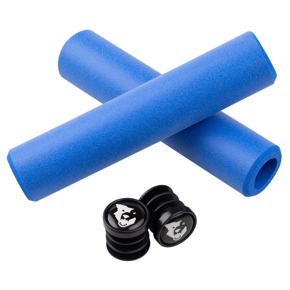 Wolf Tooth Razer grips 100% silicone Blue