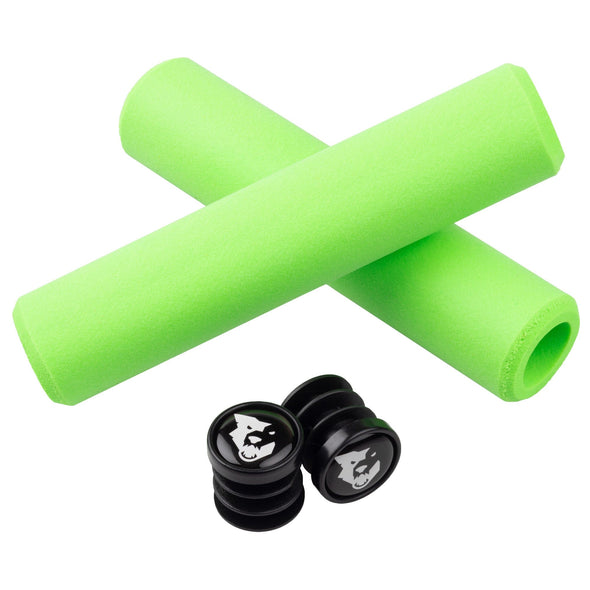 Wolf Tooth Razer grips 100% silicone Green