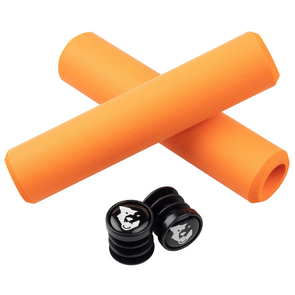 Wolf Tooth Razer grips 100% silicone Orange
