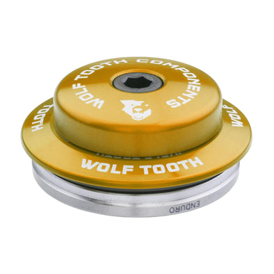 Upper / Gold Wolf Tooth Premium IS Headsets for Specialized - Integrated Standard