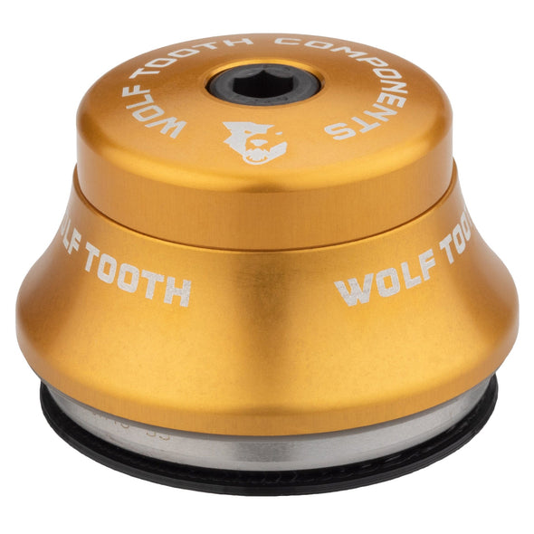 Upper / IS41/28.6 15mm Stack / Gold Wolf Tooth Premium IS Headsets - Integrated Standard