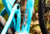 Wolf Tooth Morse cage made of stainless steel to carry water bottle on bike, adjustable