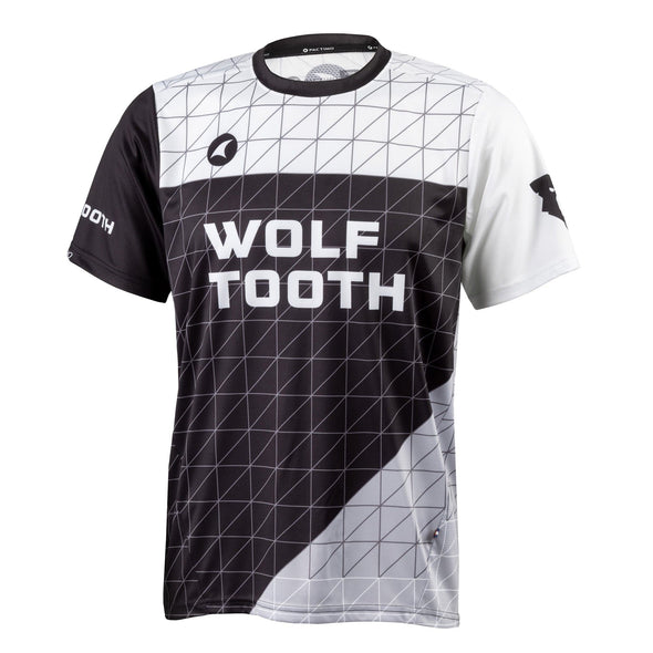 Wolf Tooth Matrix Trail Jersey, breathable, moisture-wicking, jersey, front view