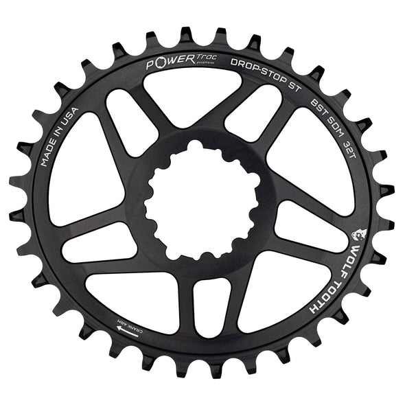 Drop-Stop ST / 32T / 3MM Offset Oval Direct Mount Chainrings for SRAM Mountain Cranks