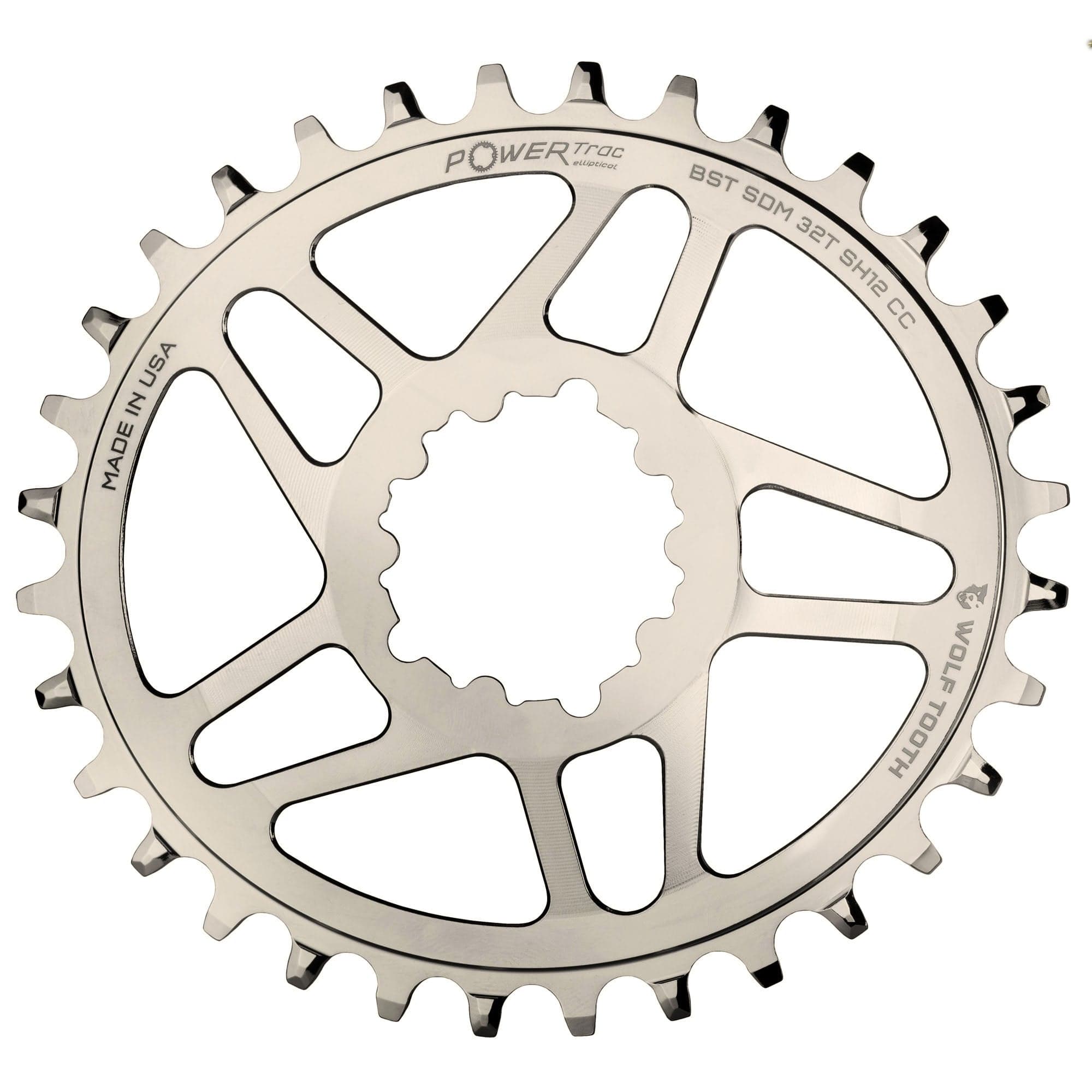 Oval Direct Mount Chainrings for Cane Creek and SRAM 3-Bolt Cranks