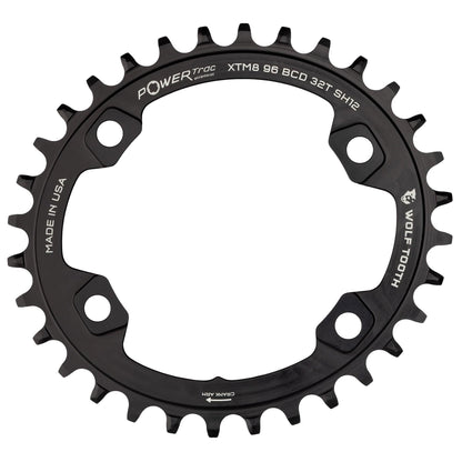 Drop-Stop ST / 32T Oval 96 mm BCD Chainrings for Shimano XT M8000 and SLX M7000