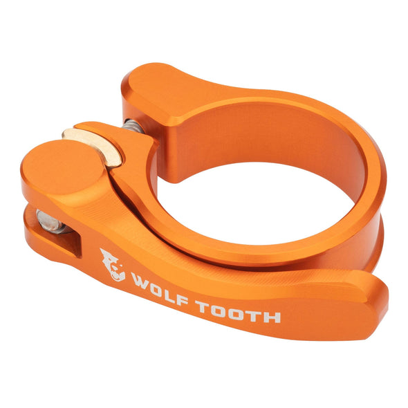 Wolf Tooth QR Seatpost Clamp in Orange