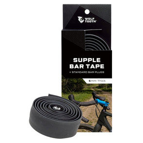 Wolf Tooth Supple Bar Tape for dropbars black