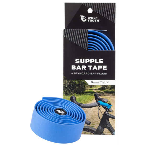 Wolf Tooth Supple Bar Tape for dropbars blue
