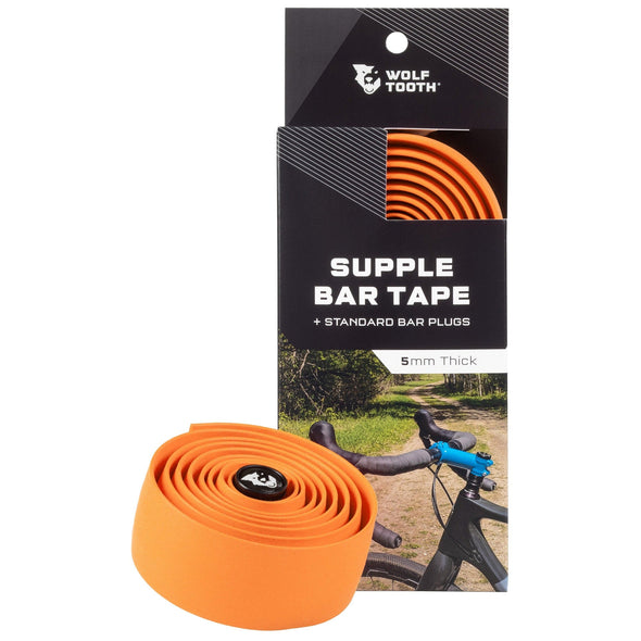 Wolf Tooth Supple Bar Tape for dropbars orange