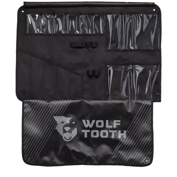 Wolf Tooth Travel Tool Wrap open pockets