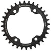 Drop-Stop ST / 30T / Black 96 mm BCD Chainrings for Shimano XT M8000 and SLX M7000