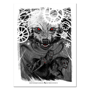 Wolf Tooth print by Adam Turman