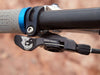 Wolf Tooth ReMote Dropper Lever installed on flat bicycle handlebars